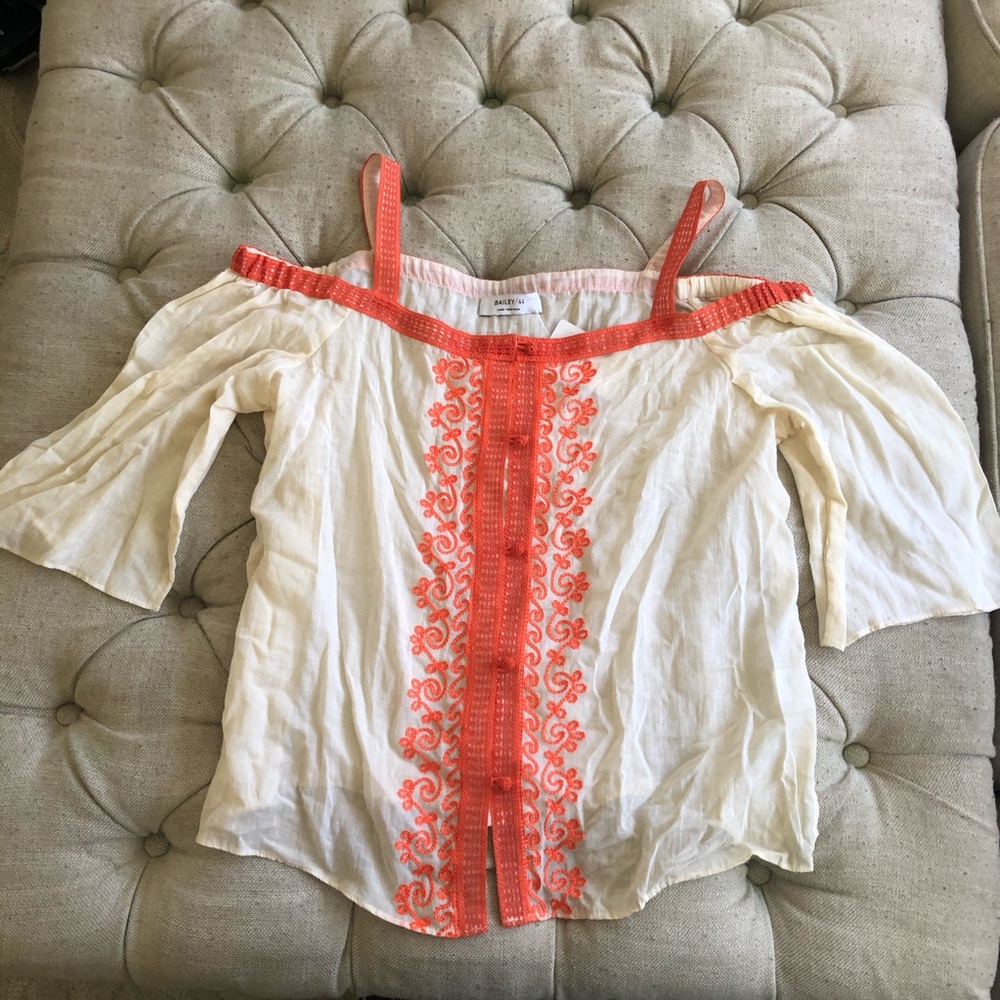 Bailey 44 Cold Shoulder Top